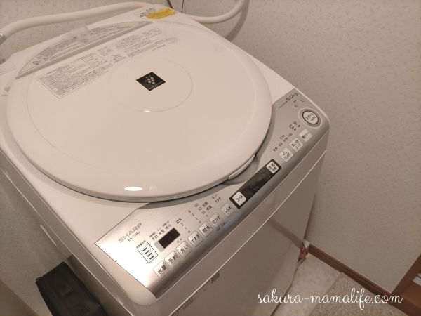 シャープ乾燥機付き洗濯機